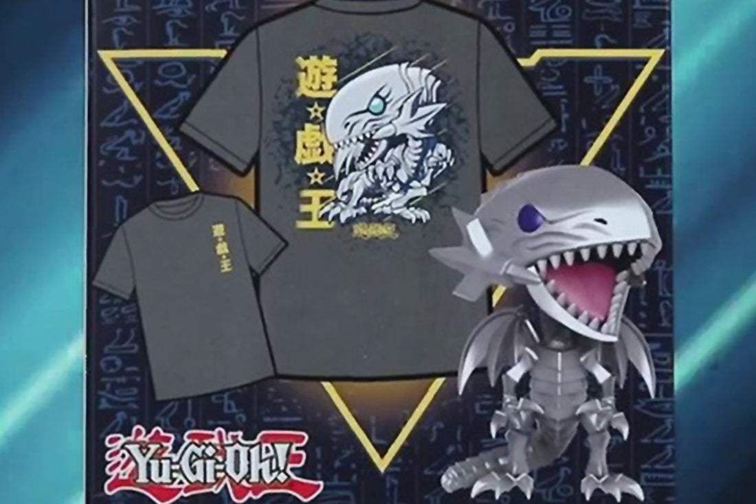 Coming Soon: BoxLunch Exclusive Funko Yu-Gi-Oh! Blue-Eyes White Dragon Pop! Tee Set