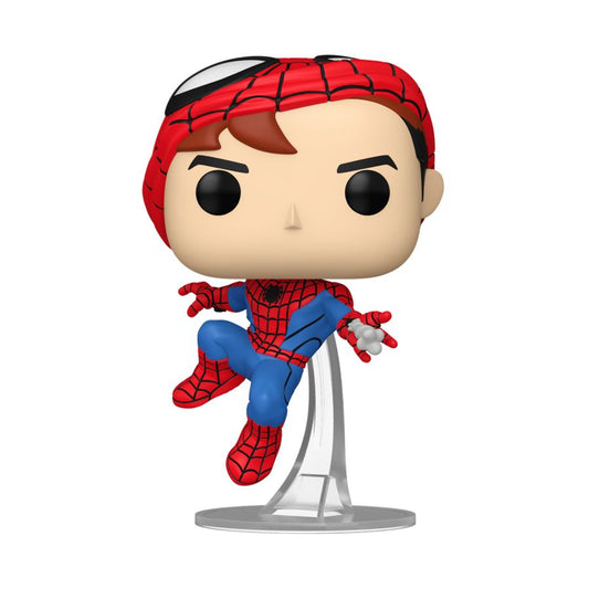 Friendly Neighbourhood Spider-Man - Spider-Man (Mask Up) Pop! Vinyl