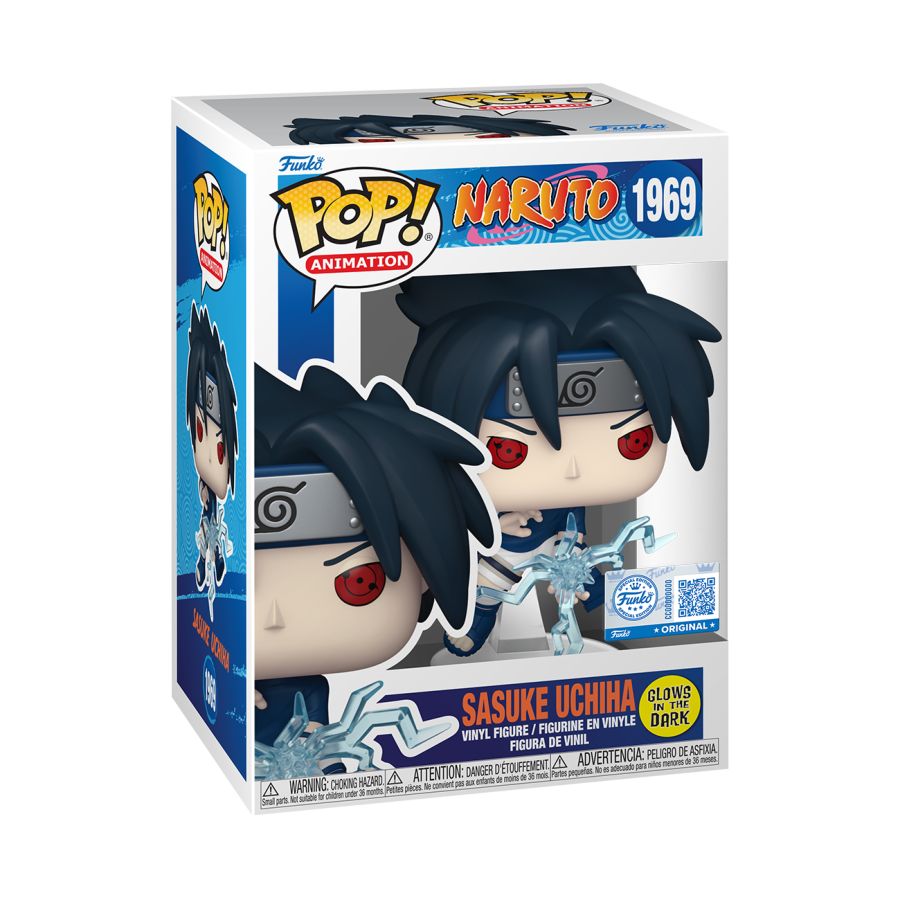 Naruto - Sasuke Uchiha (Chidori Glow) New Classics Pop! Vinyl