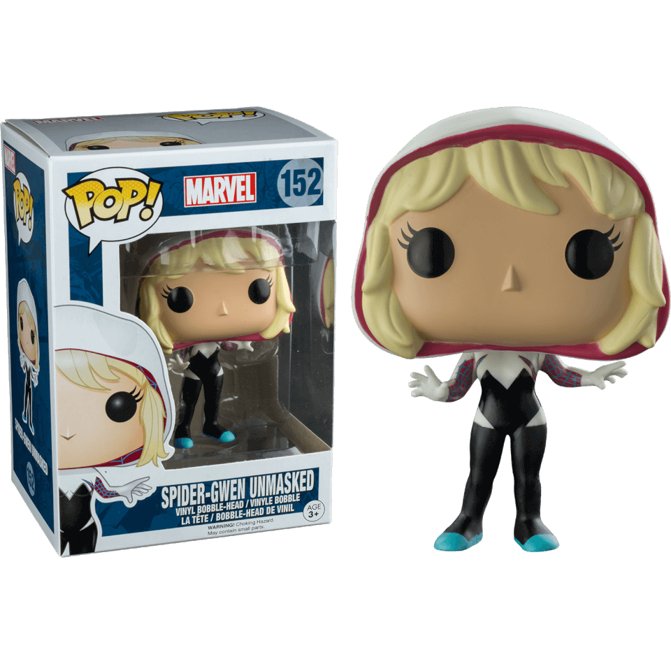 Spiderman - Spider-Gwen Unmasked Pop Vinyl #152