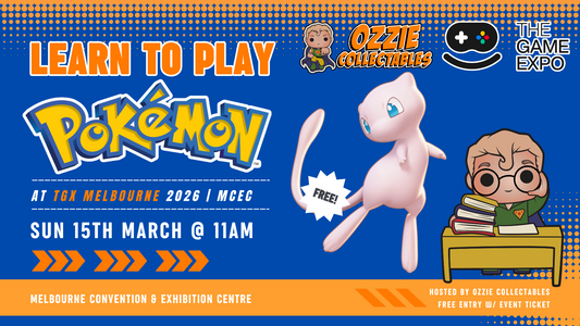 Learn to Play Pokemon at TGX Melbourne 2026 Sunday 15th March 11am