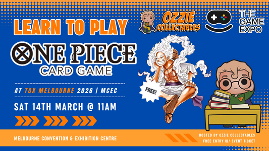 Learn to Play One Piece at TGX Melbourne 2026 Saturday 14th March 11am