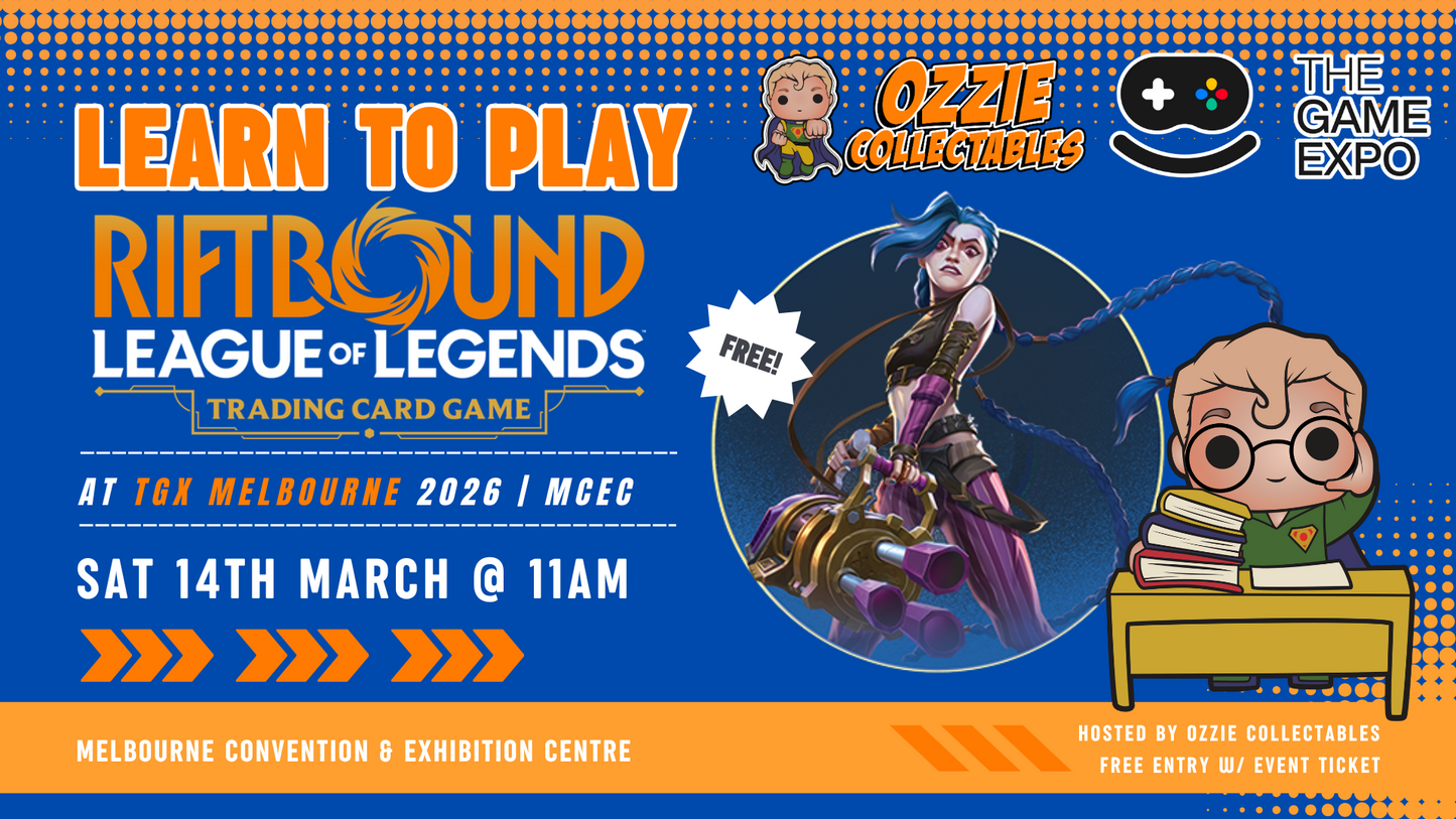Learn to Play Riftbound at TGX Melbourne 2026 Saturday 14th March 11am