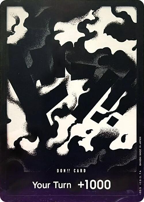 DON!! Card [Blackbeard] One Piece Emperors in the New World - FOIL