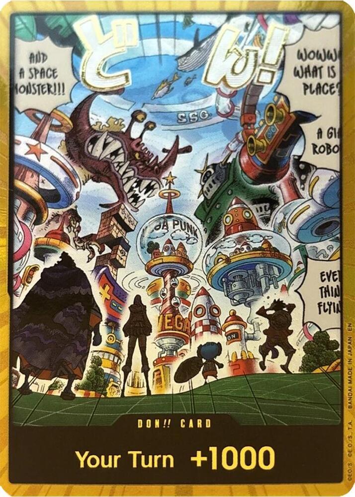 Don Card [Egghead Gold] One Piece Azure Sea's Seven