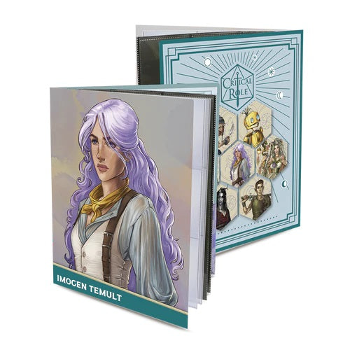 Ultra Pro: RPG Folio with Stickers featuring: Imogen Temult from Critical Role