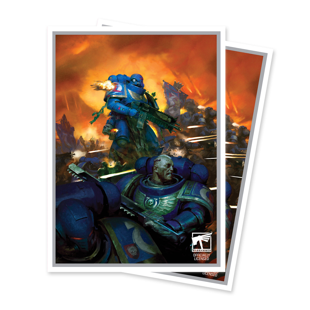 Ultra Pro: Space Marines - Adeptus Astartes 105ct Apex Deck Protector sleeves for Warhammer 40k