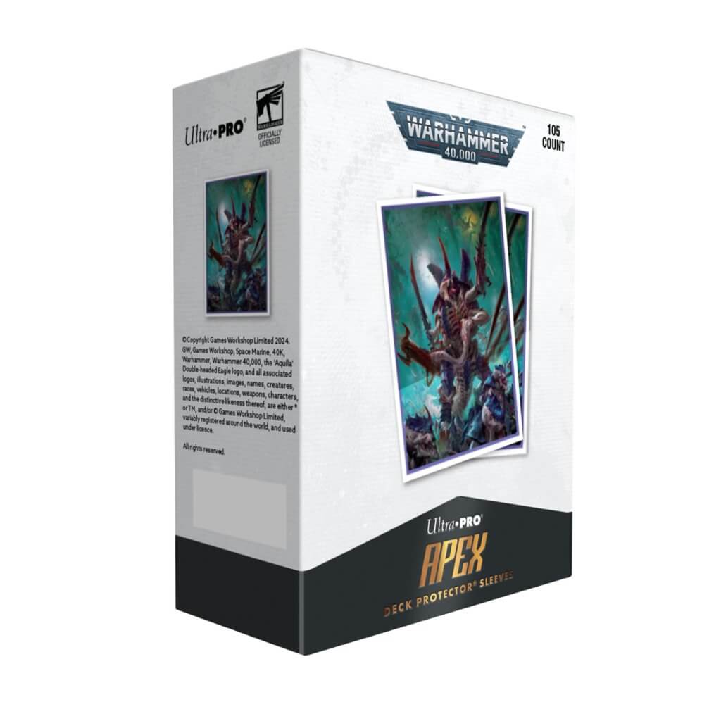 ULTRA PRO Tyranid 105ct Apex Deck Protector sleeves for Warhammer 40,000