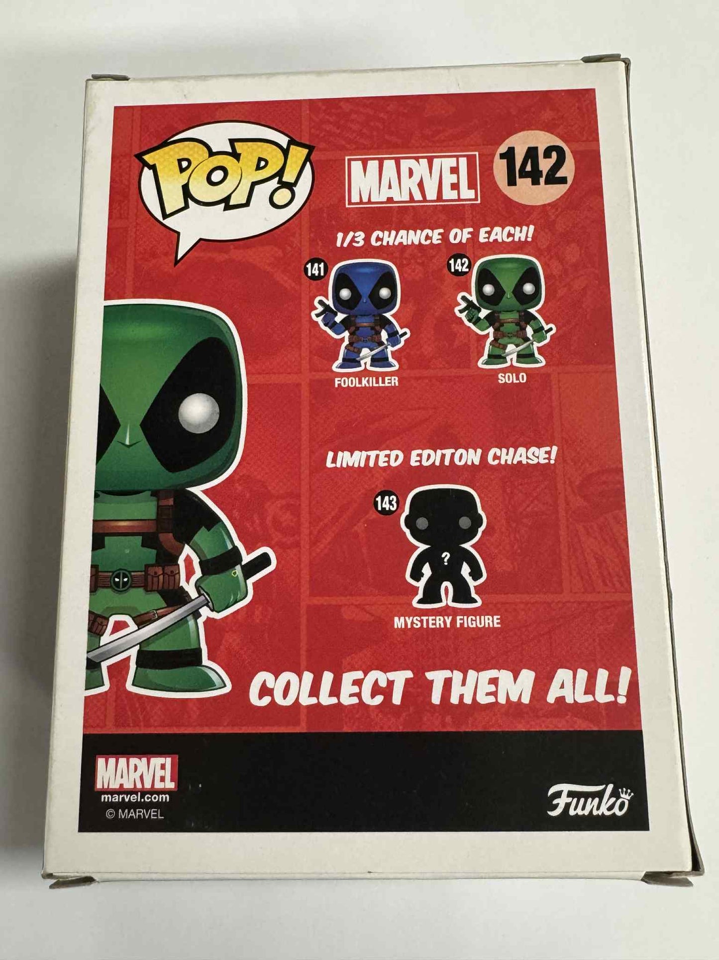 Marvel - Solo (Green) Pop! Vinyl #142