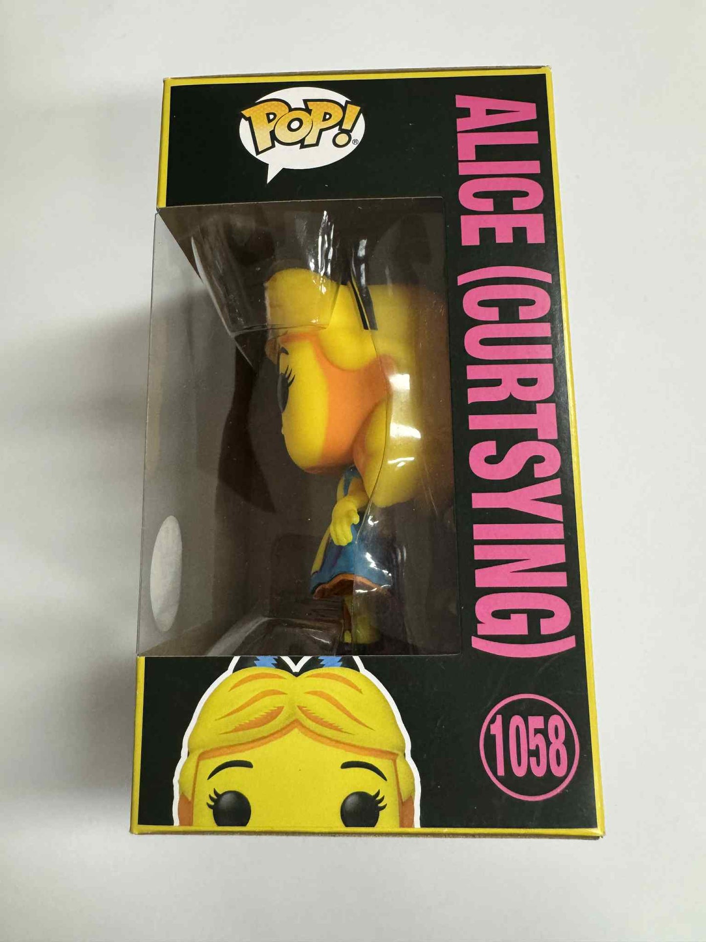 Alice In Wonderland - Alice (Curtsying) Black Light Pop! Vinyl #1058