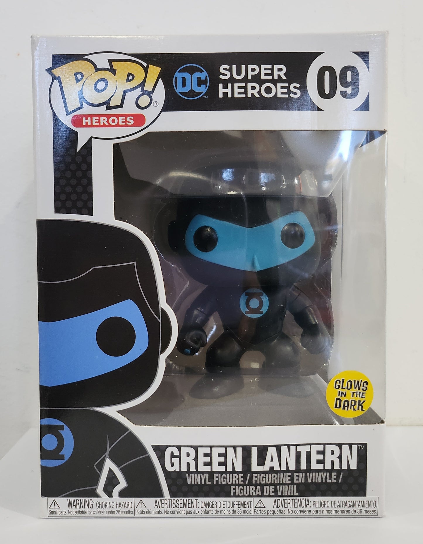 Justice League - Green Lantern Silhouette Glows In The Dark Pop! Vinyl #09