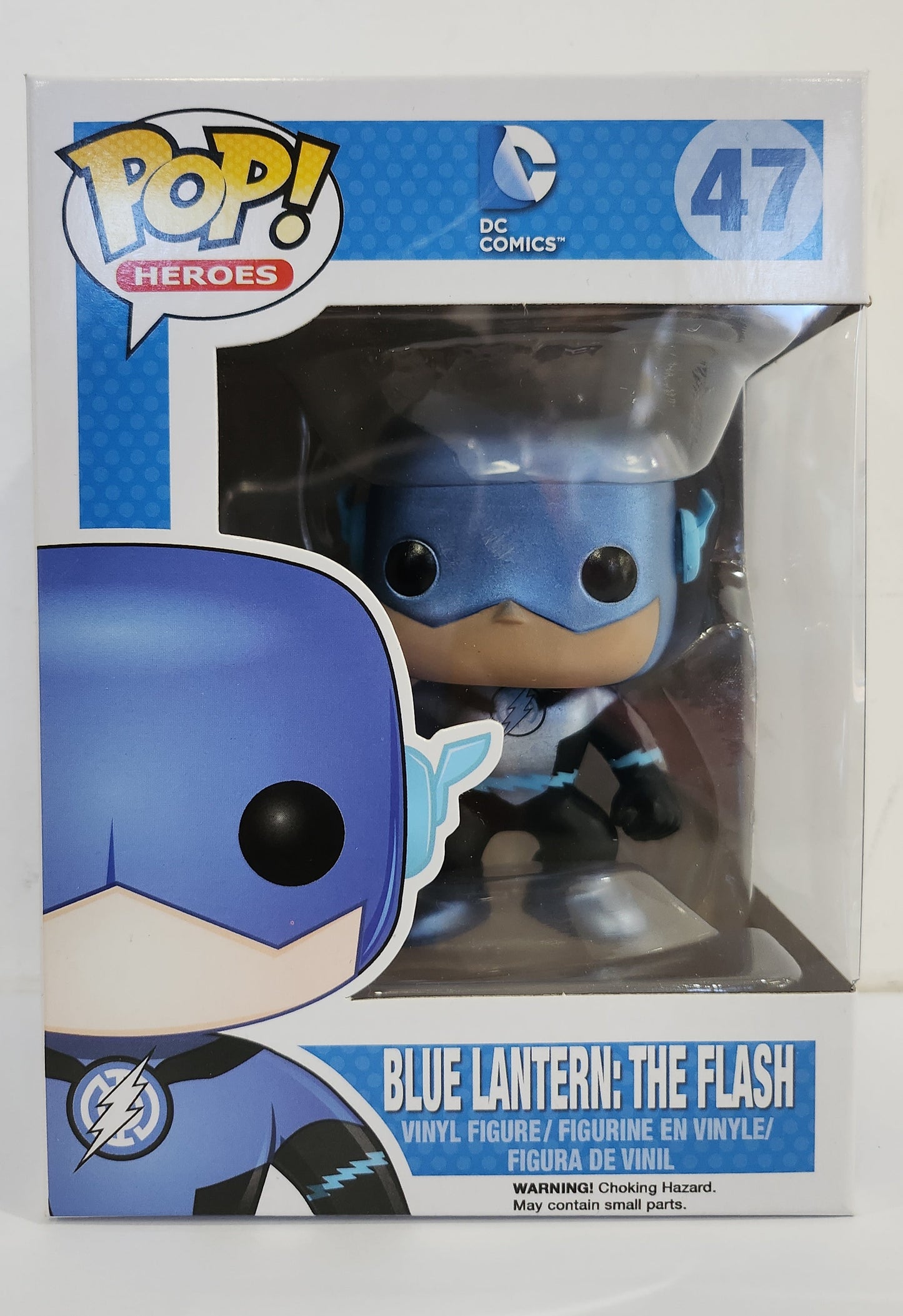 DC Comics - Blue Lantern: The Flash Metallic Pop! Vinyl #47