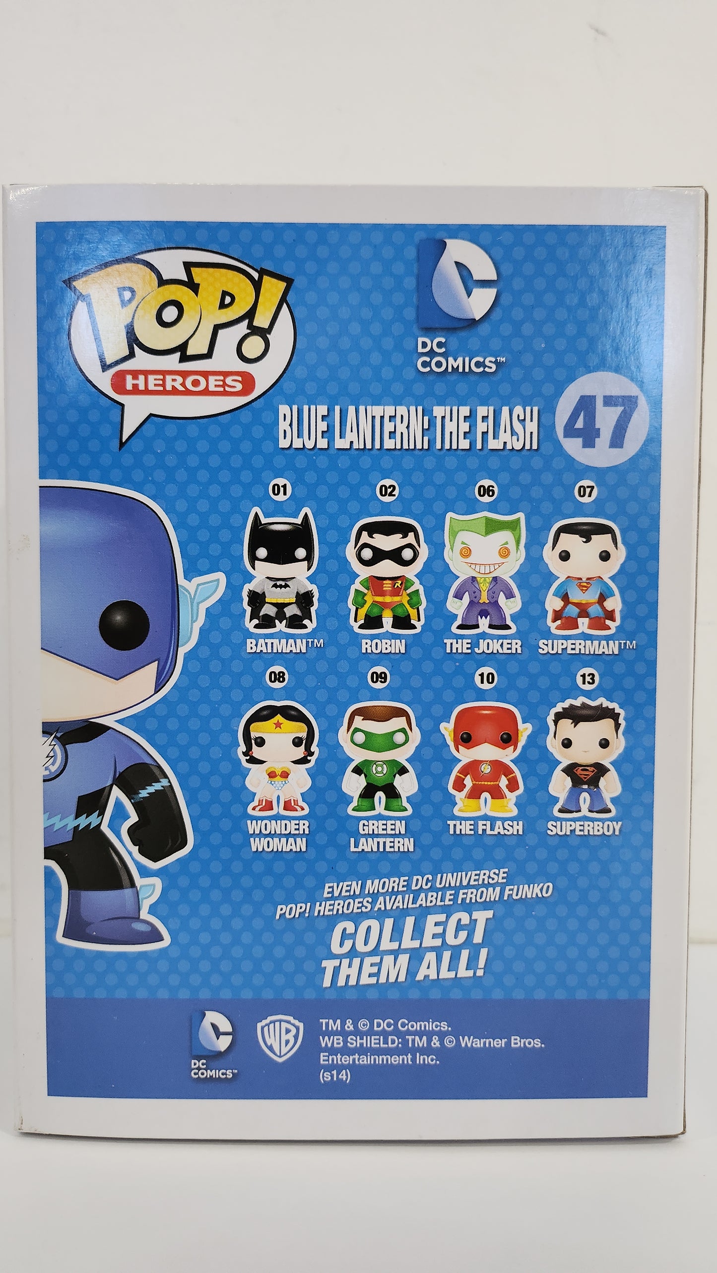 DC Comics - Blue Lantern: The Flash Metallic Pop! Vinyl #47