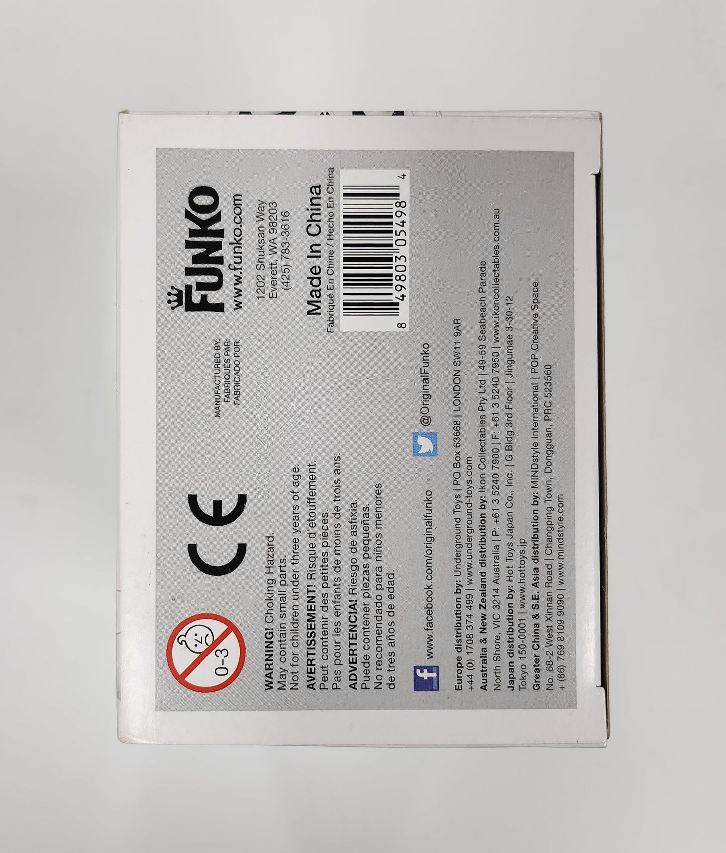 The Haunted Mansion - Hatbox Ghost Disney Parks Exclusive Pop Vinyl #165