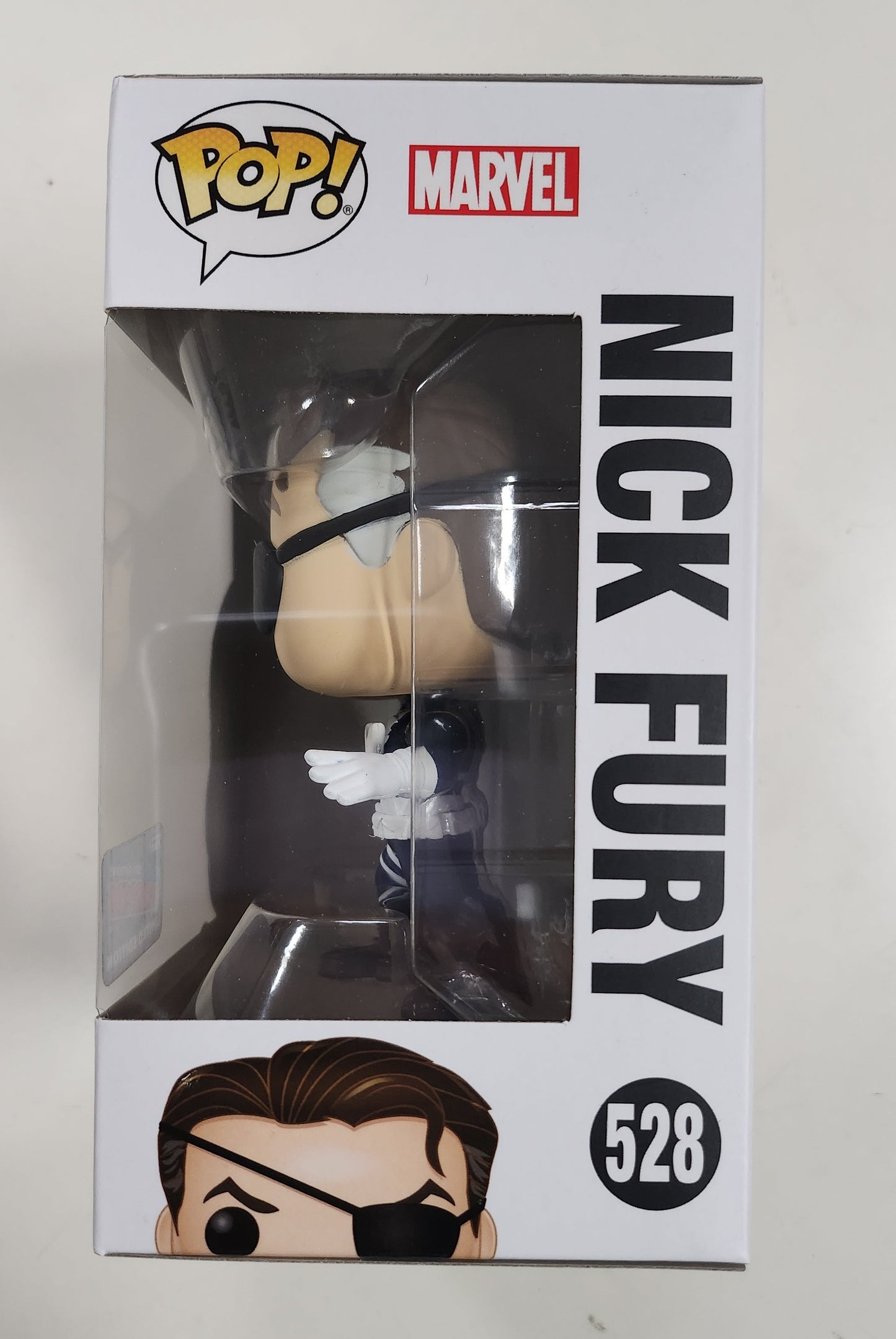 Marvel Comics - Nick Fury 1st Appearance 80th Anniversary 2019 NYCC US Exclusive Pop! Vinyl #528