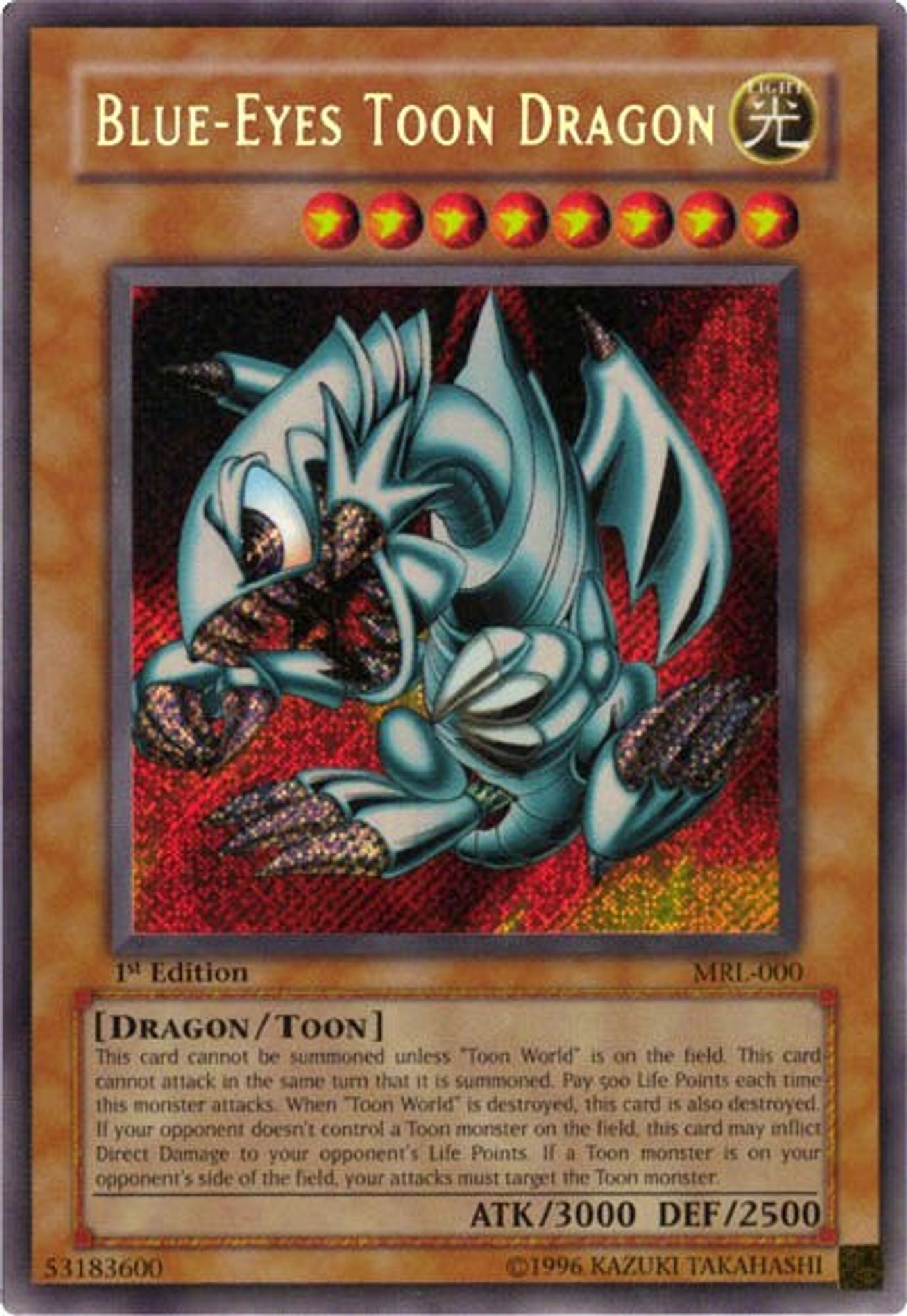 Blue-Eyes Toon Dragon