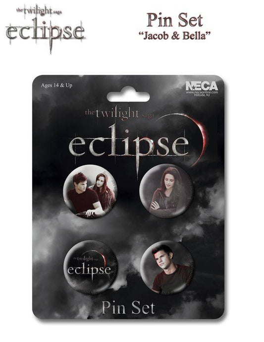 The Twilight Saga: Eclipse - Pin Set Of 4 Jacob & Bella