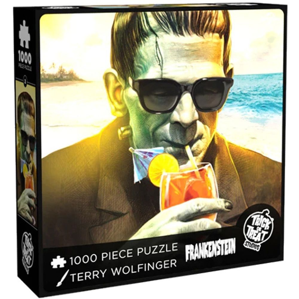 Frankenstein On The Beach 1000 Pc Puzzle