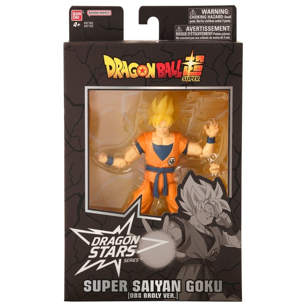 DRAGON BALL - DRAGON STARS POSEABLE FIGURE - SUPER SAIYAN GOKU (DBS BROLY VER)