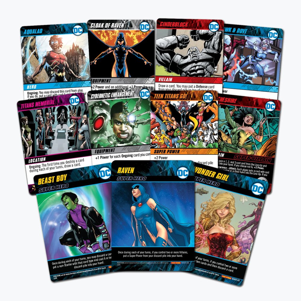 Cryptozoic: Multiverse Edition - DC Comics Teen Titans Deck-Building Game