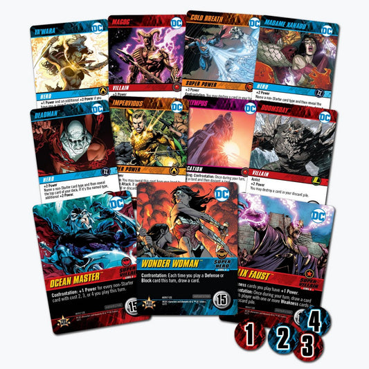 Cryptozoic: Multiverse Edition - DC Deck-Building Confrontational Game