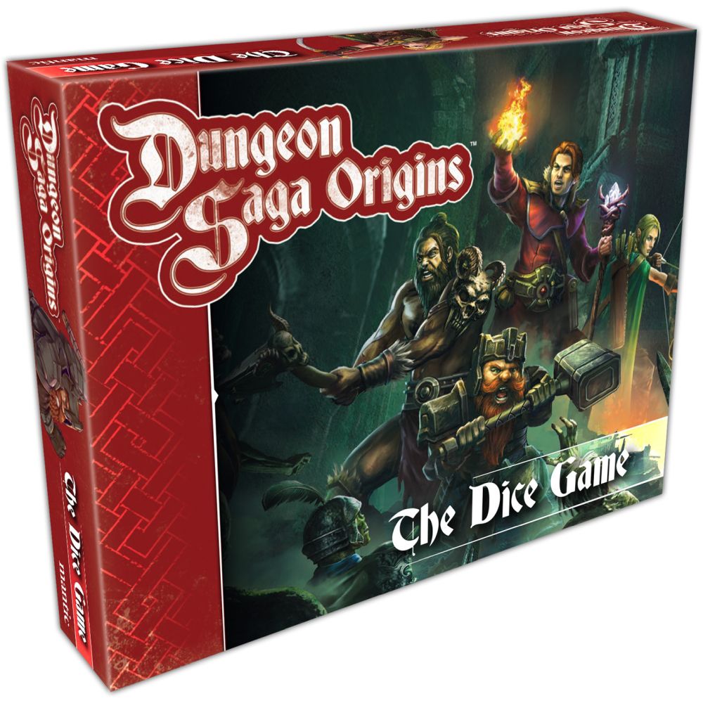 Dungeon Saga - Dungeon Saga Origins - The Dice Game