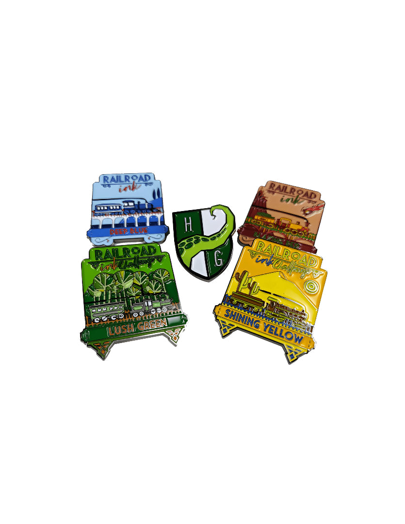 Railroad Ink Challenge - Enamel Pins Pack