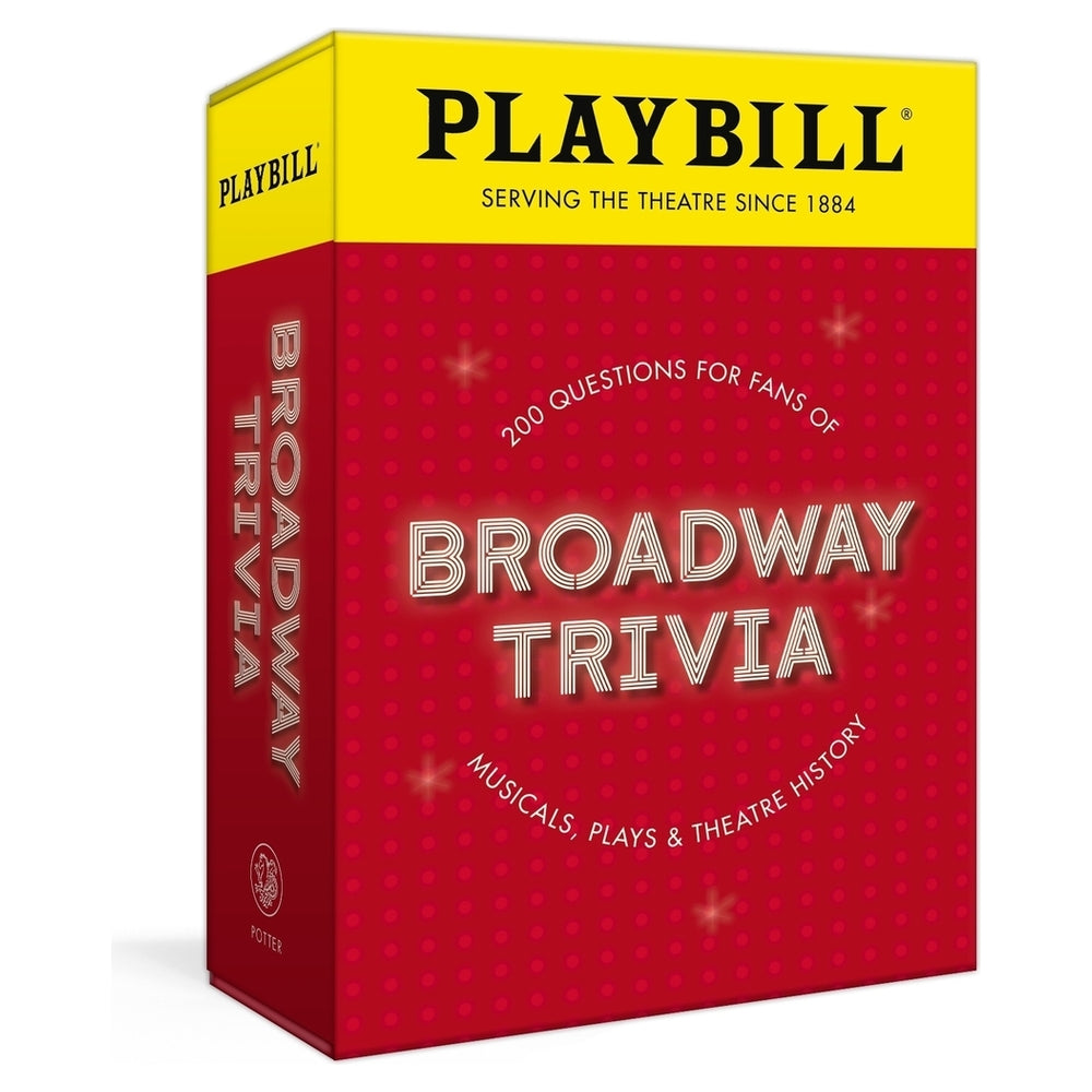 Playbill Broadway Trivia