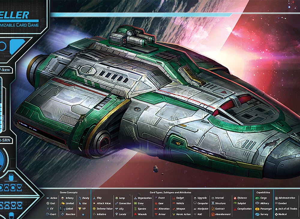 Traveller CCG Playmat E Beowulf