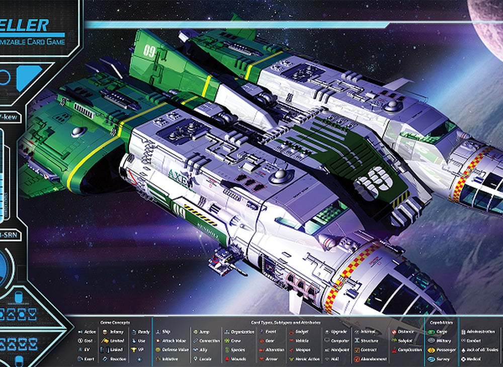 Traveller CCG Playmat C Empress Marava