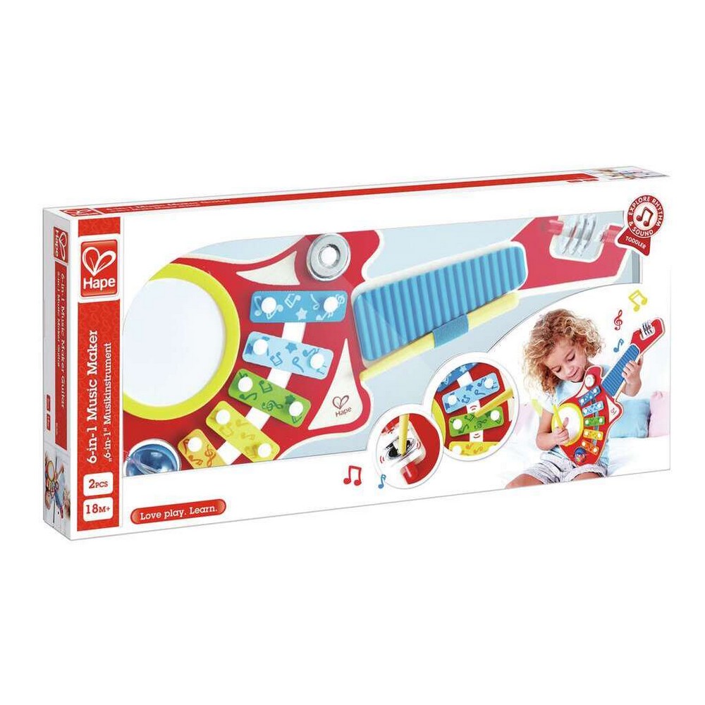 Hape - Toddler Music: 6-in-1 Music Maker