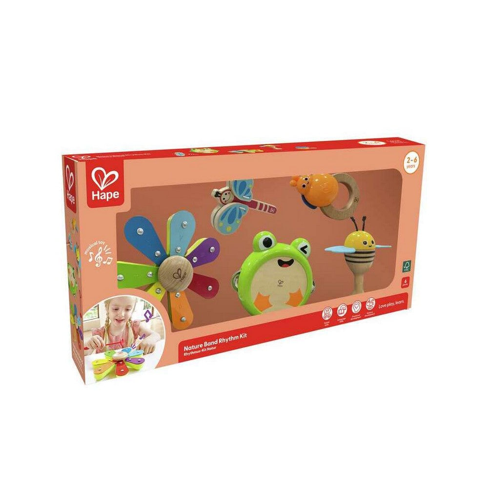 Hape - Toddler Music: Nature Band Rhythm Kit