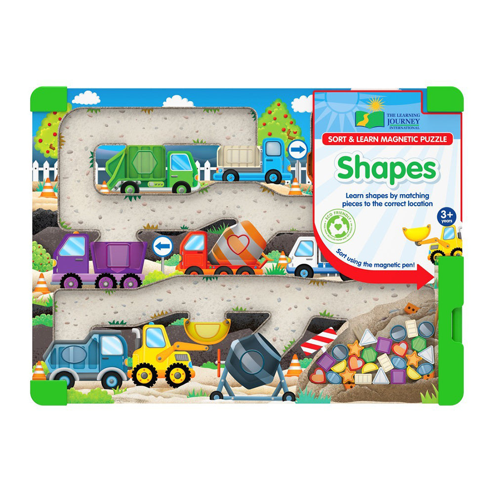 Learning Journey: Sort & Learn Magnetic Puzzle - Construction