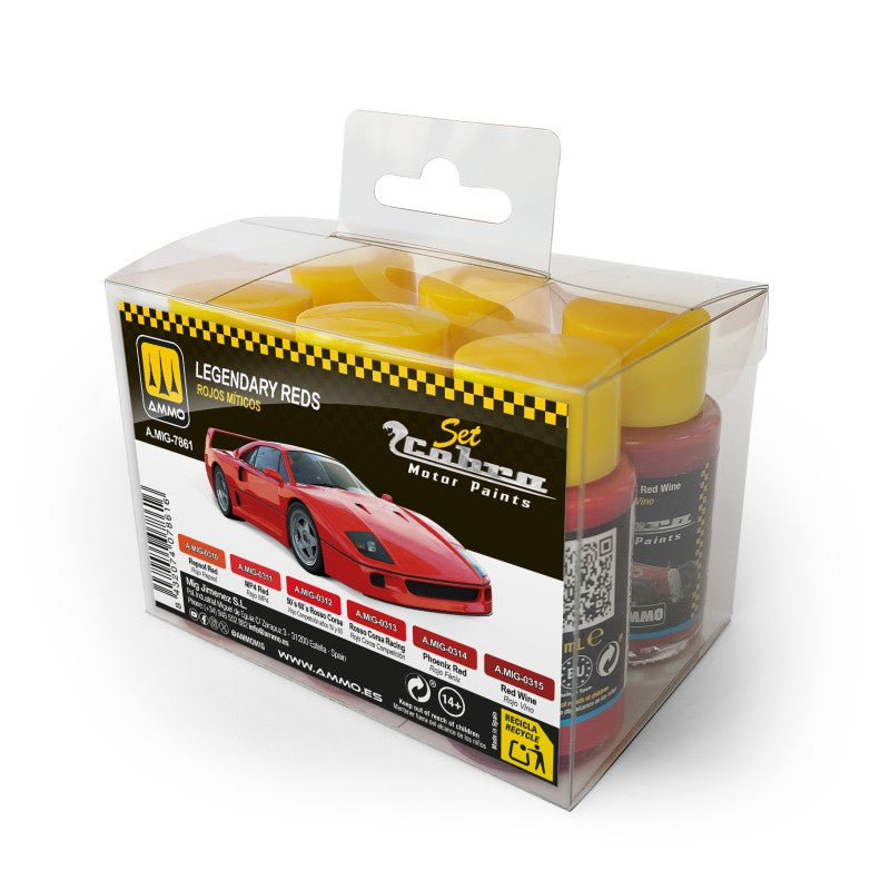 Ammo by MIG - Cobra Motor - Cobra Motor Legendary Reds Set