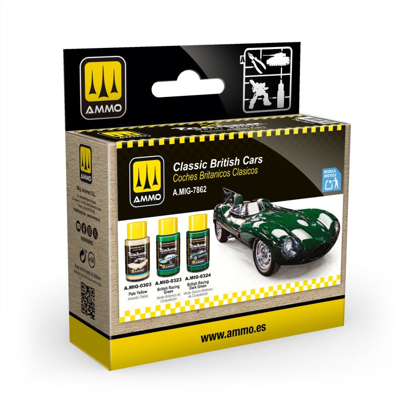 Ammo by MIG - Cobra Motor - Cobra Motor Classic British Cars Set