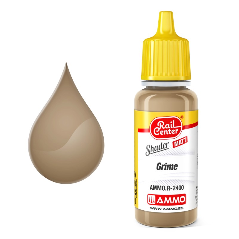 Ammo by MIG - Rail Center - Rail Center Matt Shader Grime