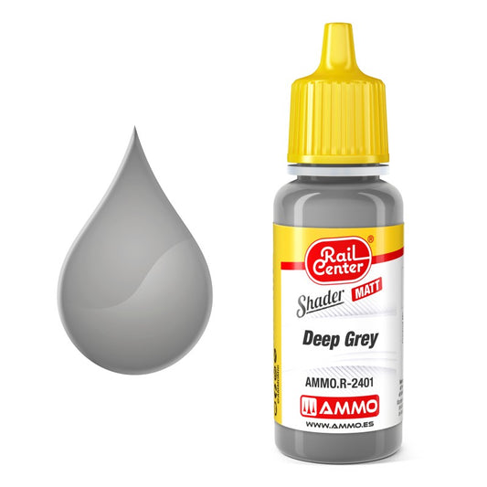 Ammo by MIG - Rail Center - Rail Center Matt Shader Deep Grey