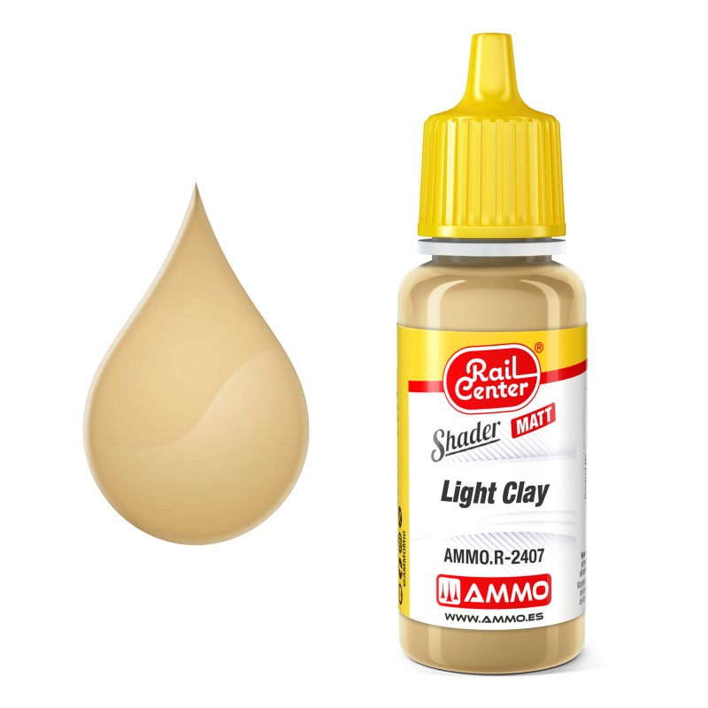 Ammo by MIG - Rail Center - Rail Center Matt Shader Light Clay