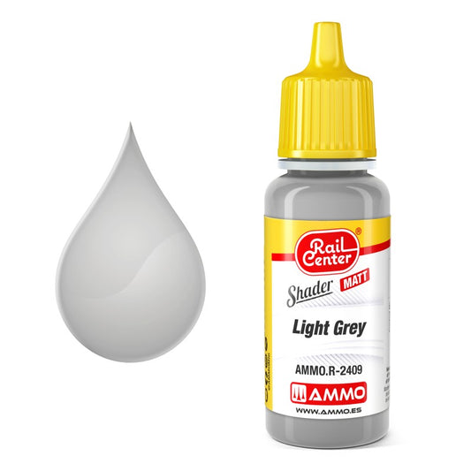 Ammo by MIG - Rail Center - Rail Center Matt Shader Light Grey