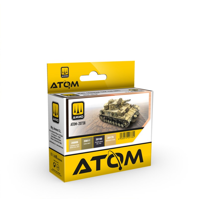 Ammo by MIG - ATOM - Atom D.A.K Colors Wwii Set