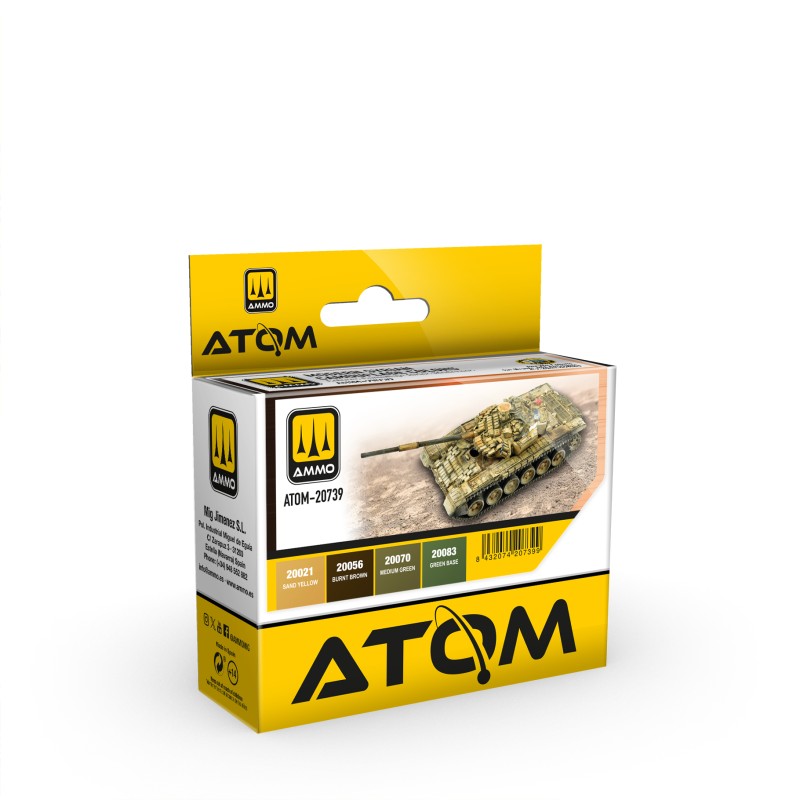 Ammo by MIG - ATOM - Atom Modern Syria Camouflage Colors Set