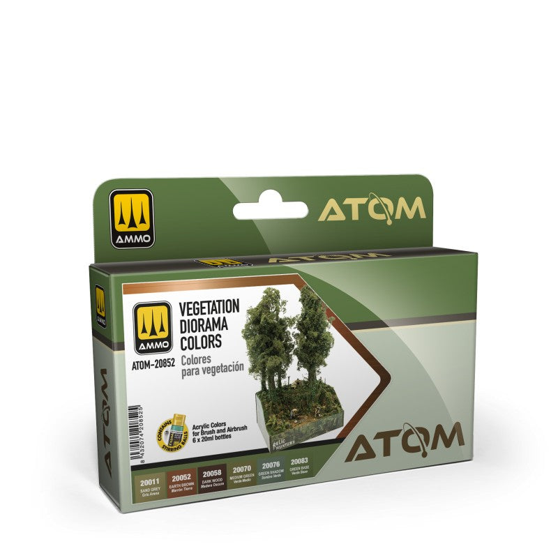 Ammo by MIG - ATOM - Atom Vegetation Diorama Colors Set