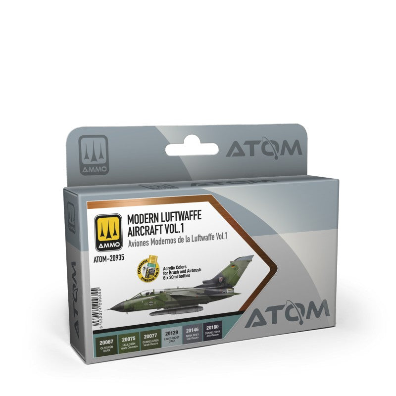 Ammo by MIG - ATOM - Atom Modern Lufttwaffe Aircraft Vol 1 Set