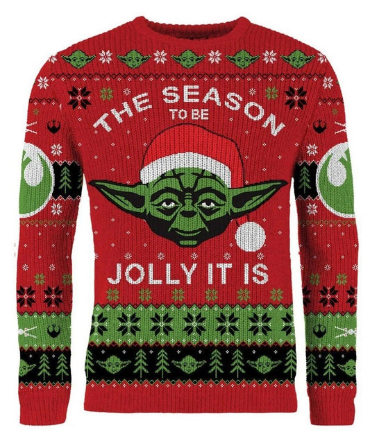 Star Wars Yoda Christmas Jumper (Size XXXL)