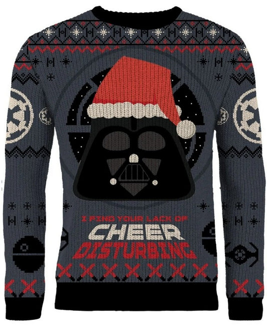 Star Wars Darth Vader Christmas Jumper (Size XL)