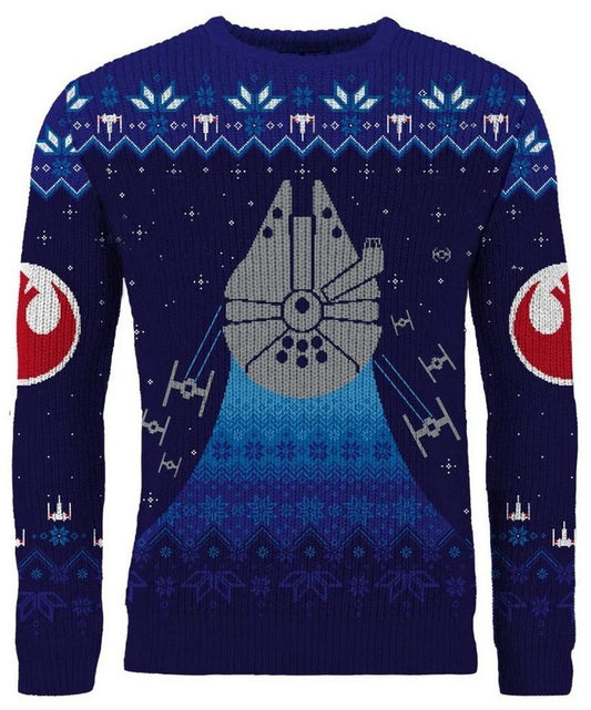 Star Wars Millennium Falcon Christmas Jumper (Size XS)