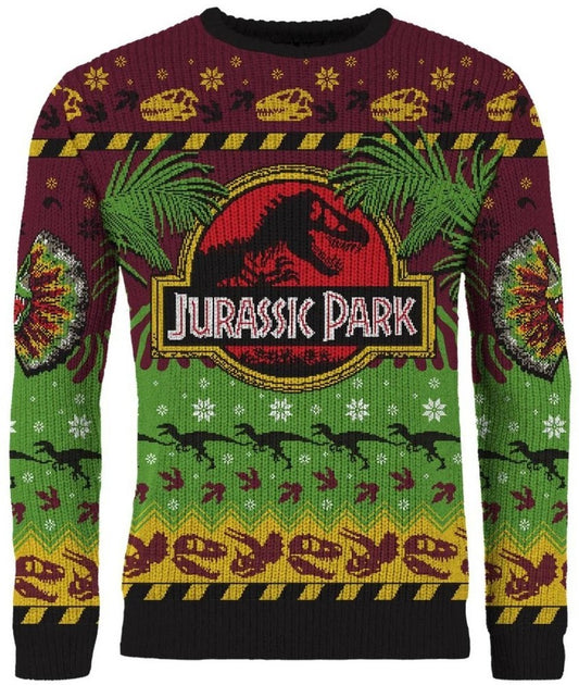 Jurassic Park: Happy Rexmas Christmas Jumper (Size: M)