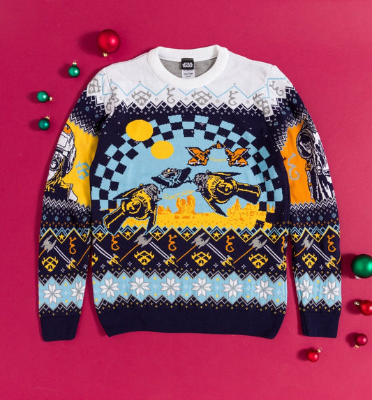 Star Wars: Pod Racer Christmas Jumper (Size: L)