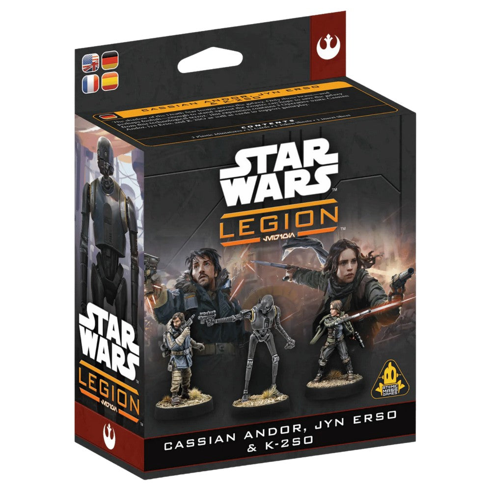 Star Wars: Legion – Cassian Andor, Jun Erso & K-2SO