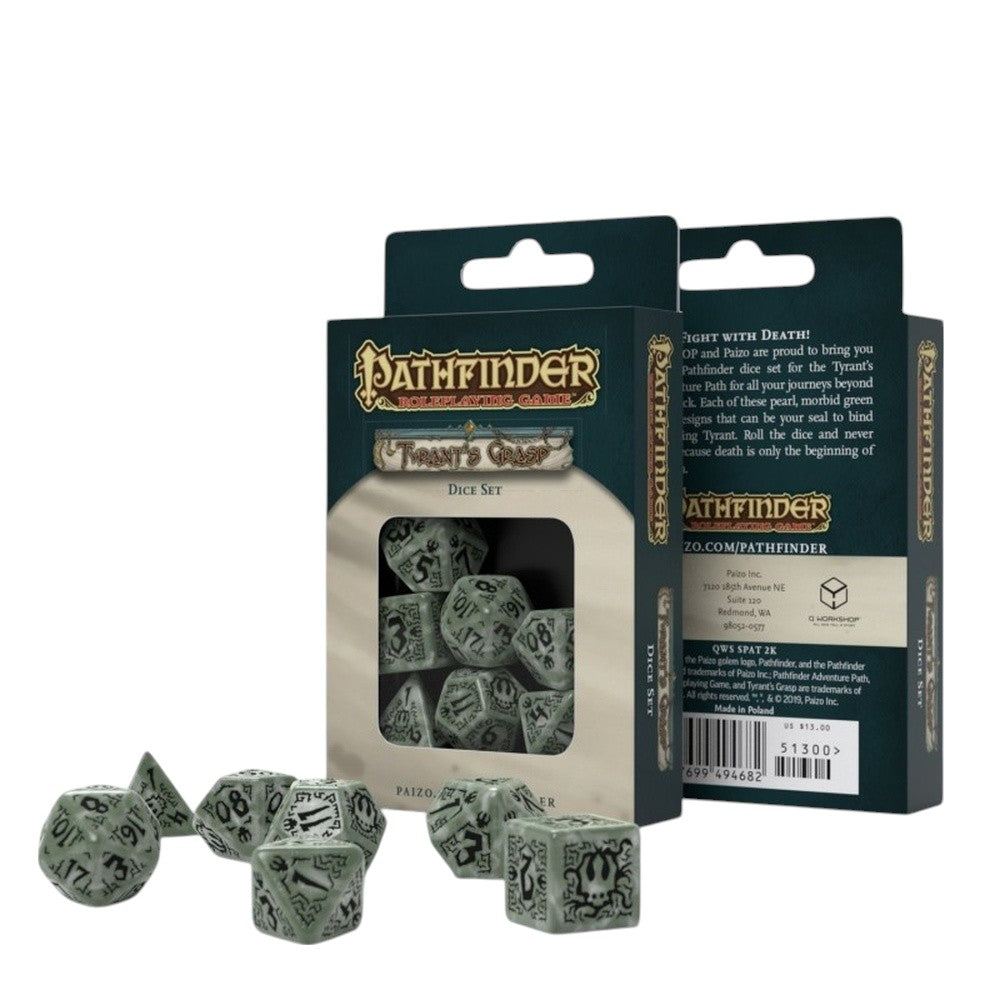 Q Workshop: Pathfinder Tyrants Grasp Dice Set